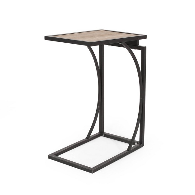 Barrybrooke Modern Industrial Accent Table Antique Christopher Knight Home