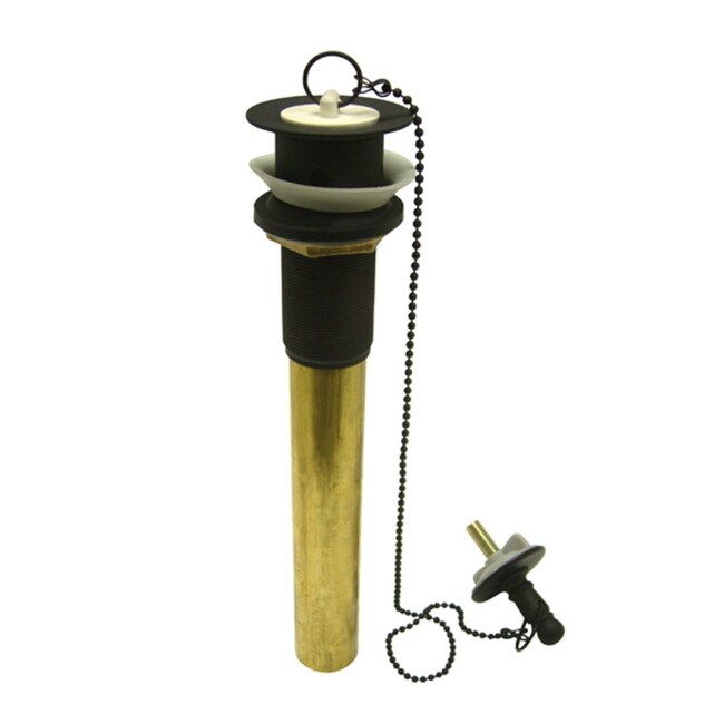 Kingston Brass Vintage Lavatory Drain with Removable Rubber Stopper