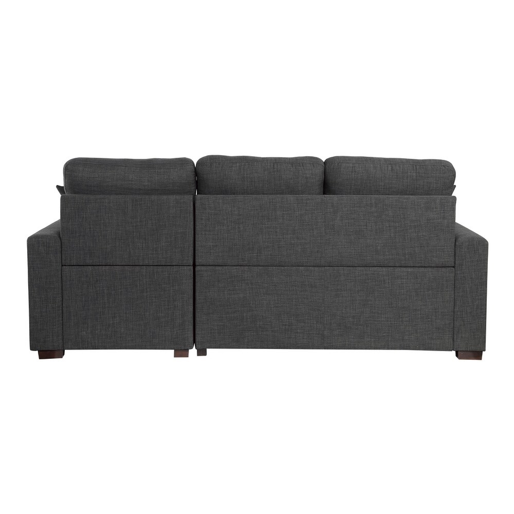 Miles 2 Piece Sectional Sofa Sleeper with Right Chaise