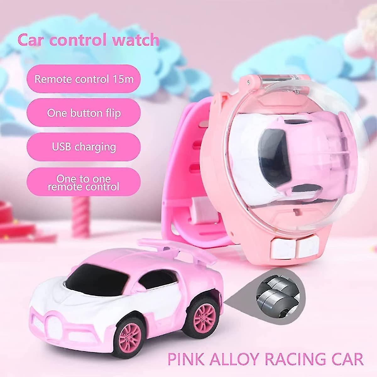 Watch Remote Control Toy Car Mini Remote Control Car Watch Toys， 2.4ghz Usb Rechargeable Watch Rc Ra