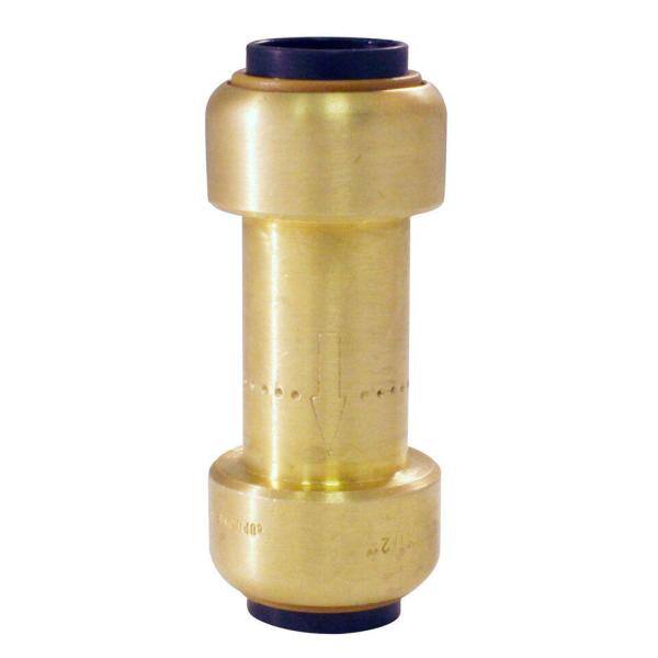 Tectite 12 in. Brass Push-to-Connect Check Valve FSBCV12