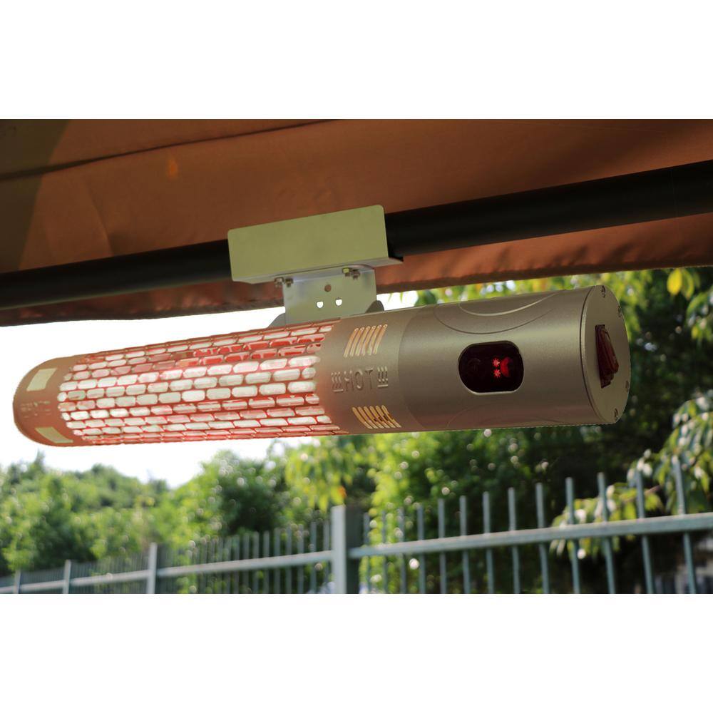 Westinghouse 1500-Watt Infrared Wall-Mounted Electric Outdoor Heater with Remote WES31-1592