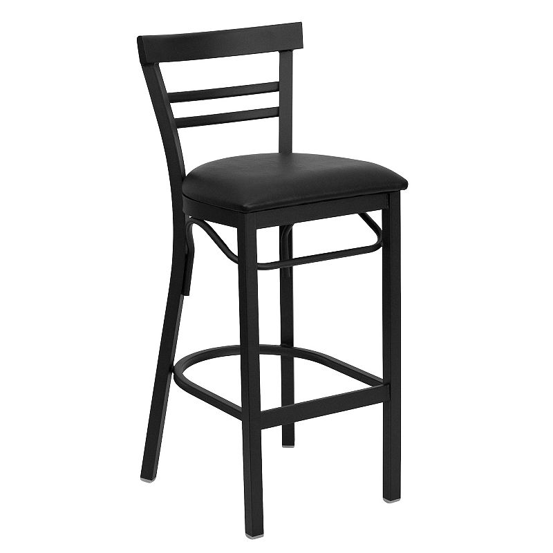 Flash Furniture HERCULES Series Ladder Back Bar Stool