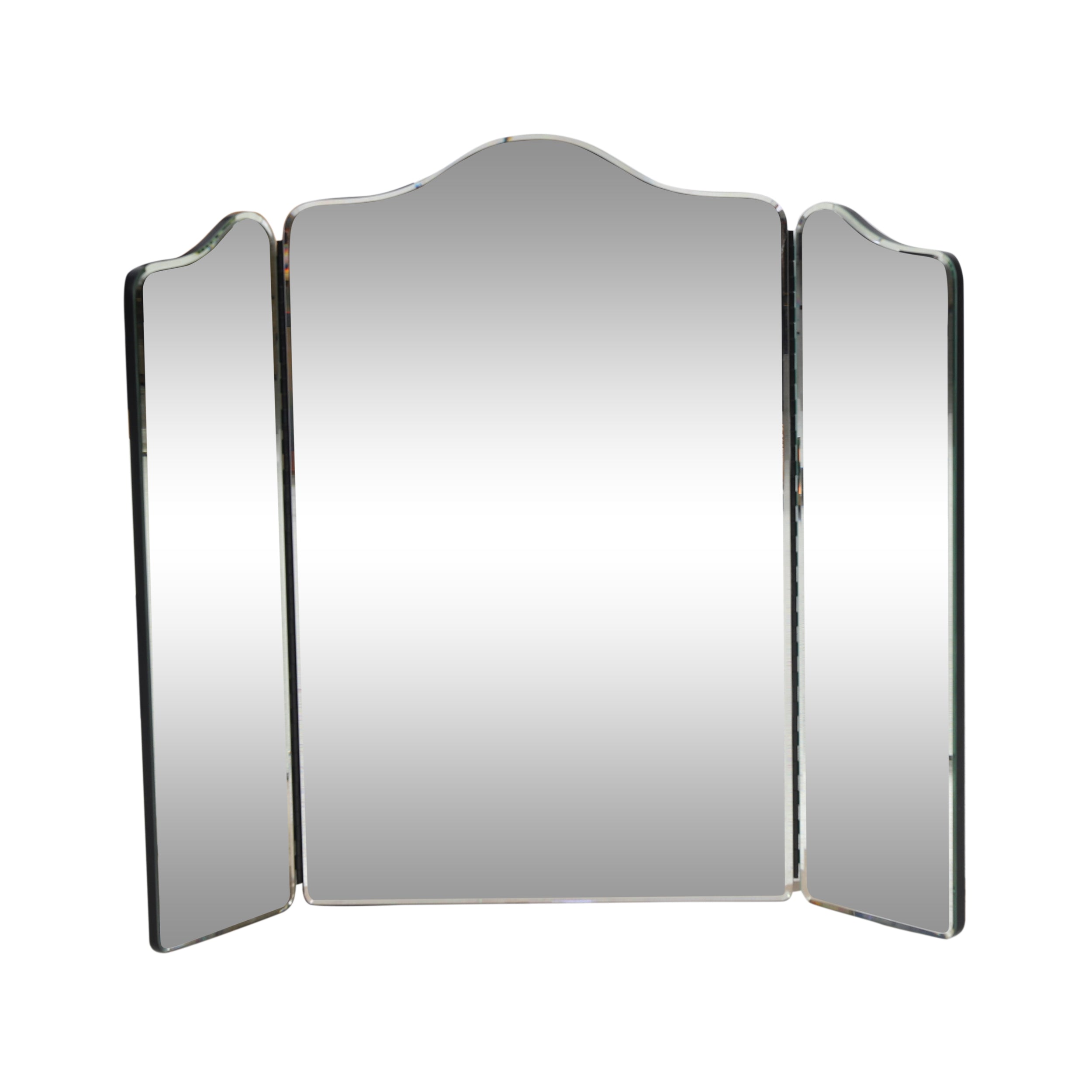 Terry Modern Glam Foldable 3-Panel Vanity Mirror