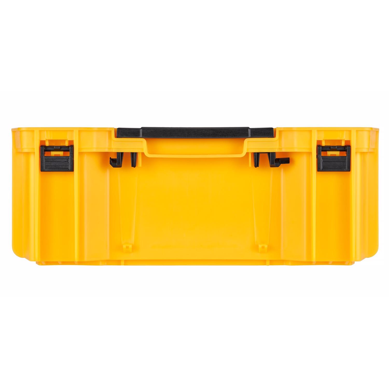 DeWalt ToughSystem 12.05 in. W X 4.5 in. H Deep Tool Tray Polypropylene 1 compartments Black/Yellow