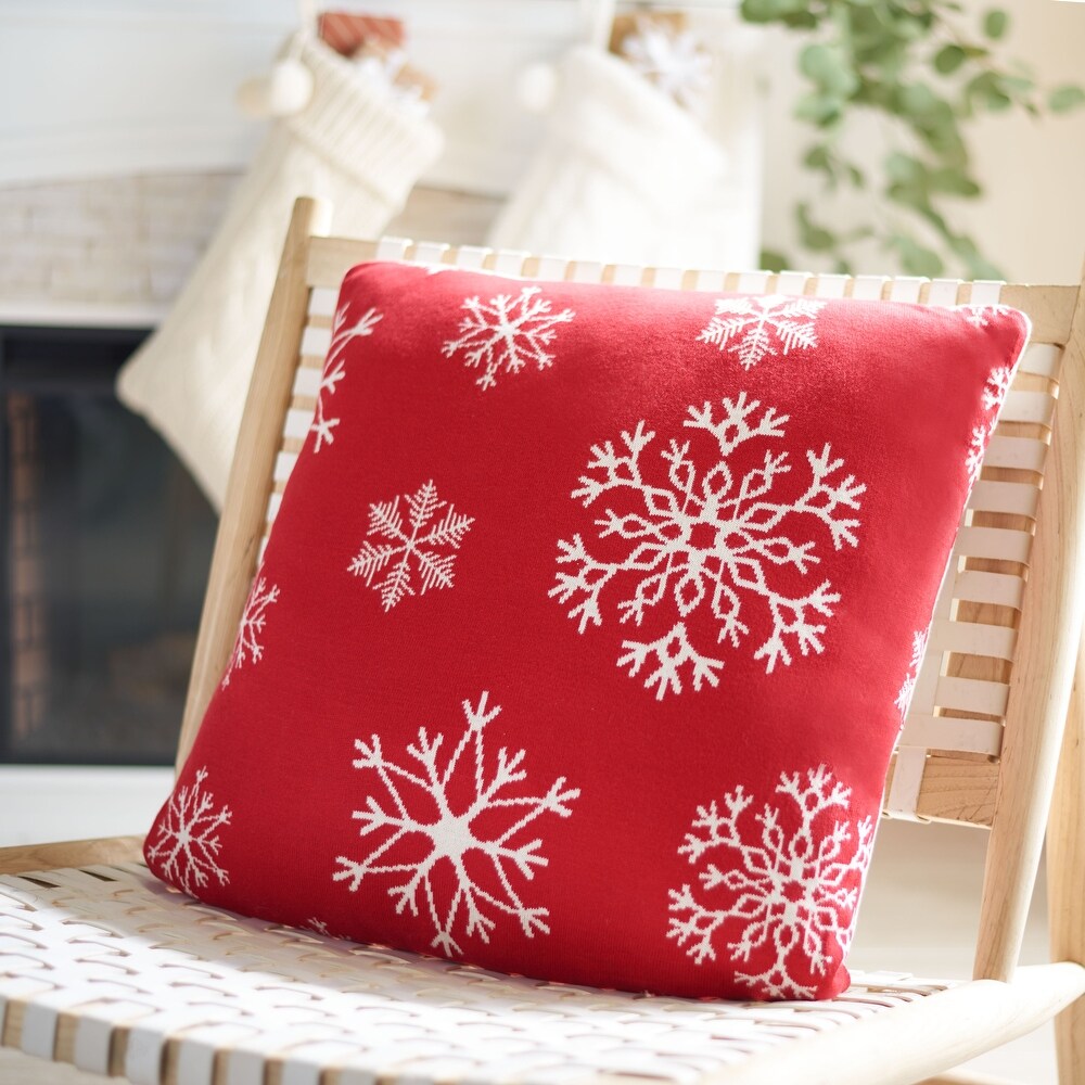 SAFAVIEH Carols 20 inch Holiday Pillow