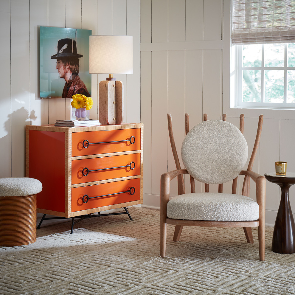 Wellington Three Drawer Chest   Modern   Accent Chests And Cabinets   by Jonathan Adler  Houzz