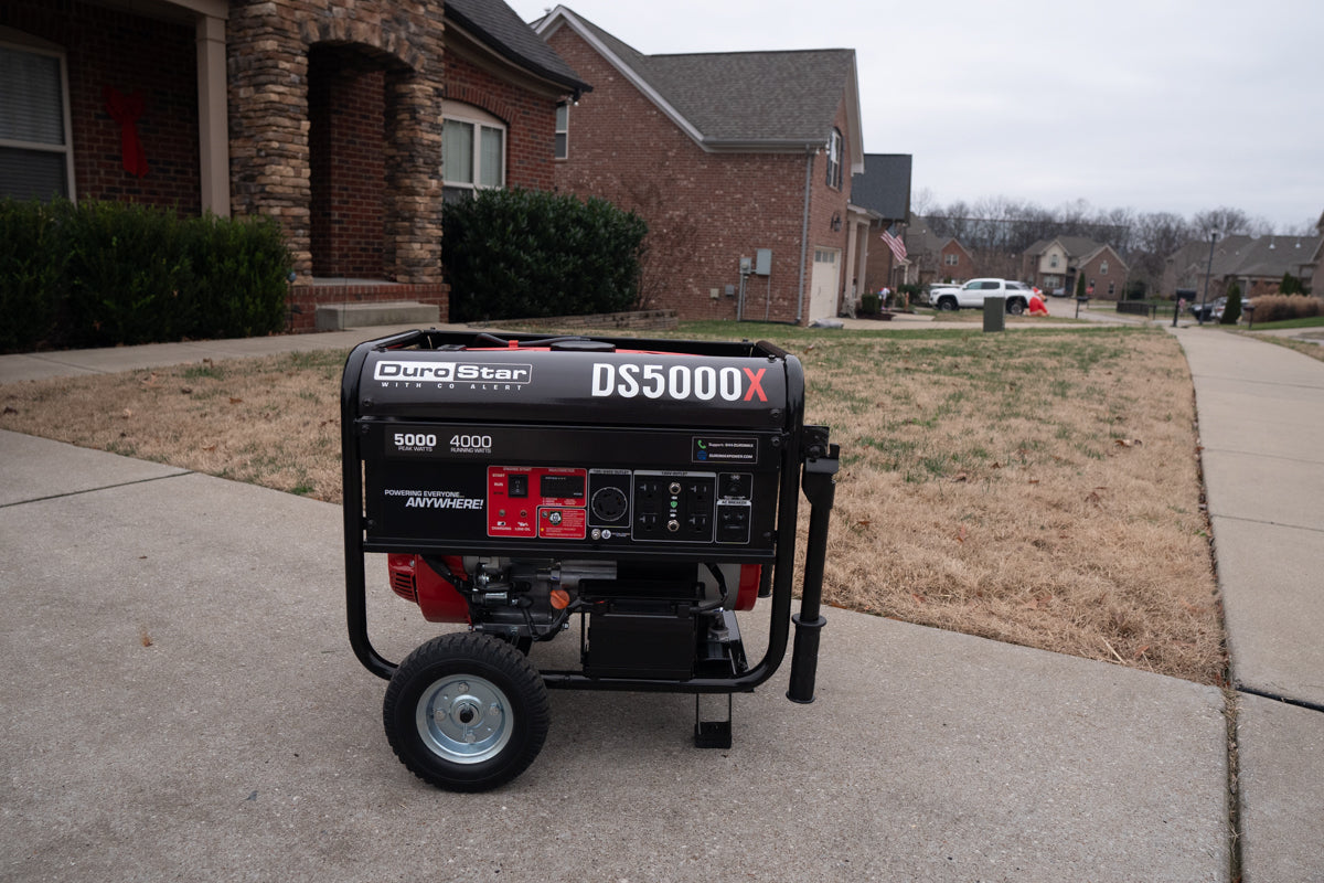 5,000 Watt Gasoline Portable Generator w/ CO Alert