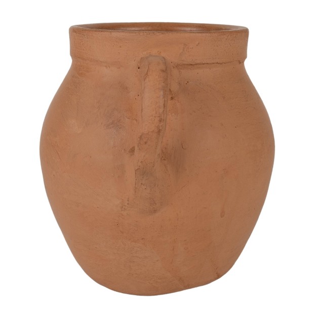 Jug Handle Terracotta Bud Vase Foreside Home amp Garden