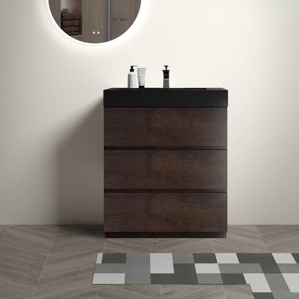 30 Inch Bathroom Vanity with Sink Freestanding Bathroom Vanity