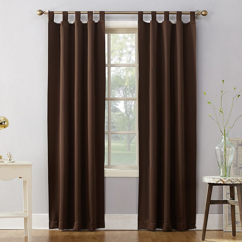 Sun Zero Ludlow Blackout Tab Top Window Curtain