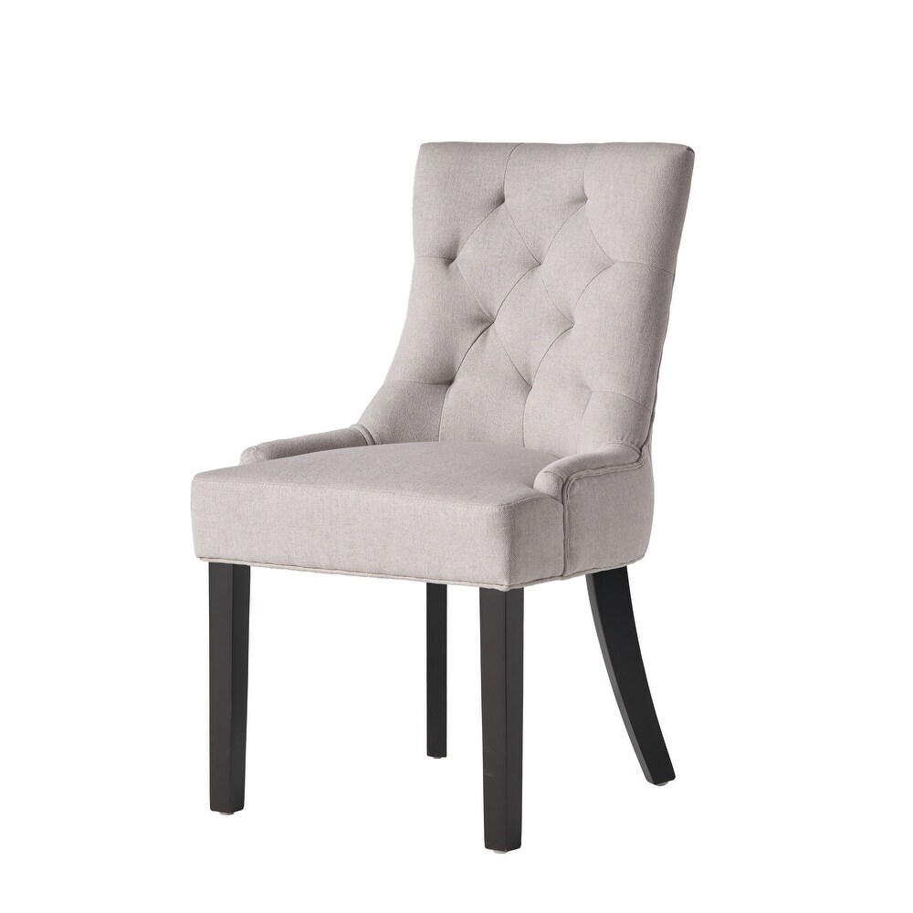 Cheney Contemporary Tufted Dining Chairs (Set of 2) by Christopher Knight Home   21.50\