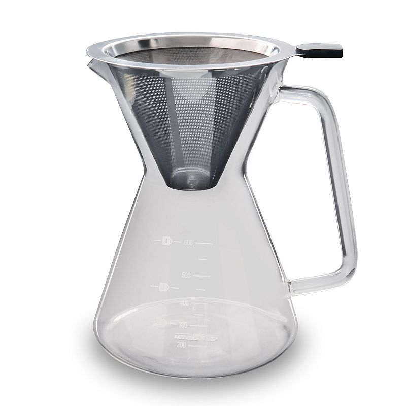 Escali London Sip 20-oz. Glass Pour-Over Coffee Carafe