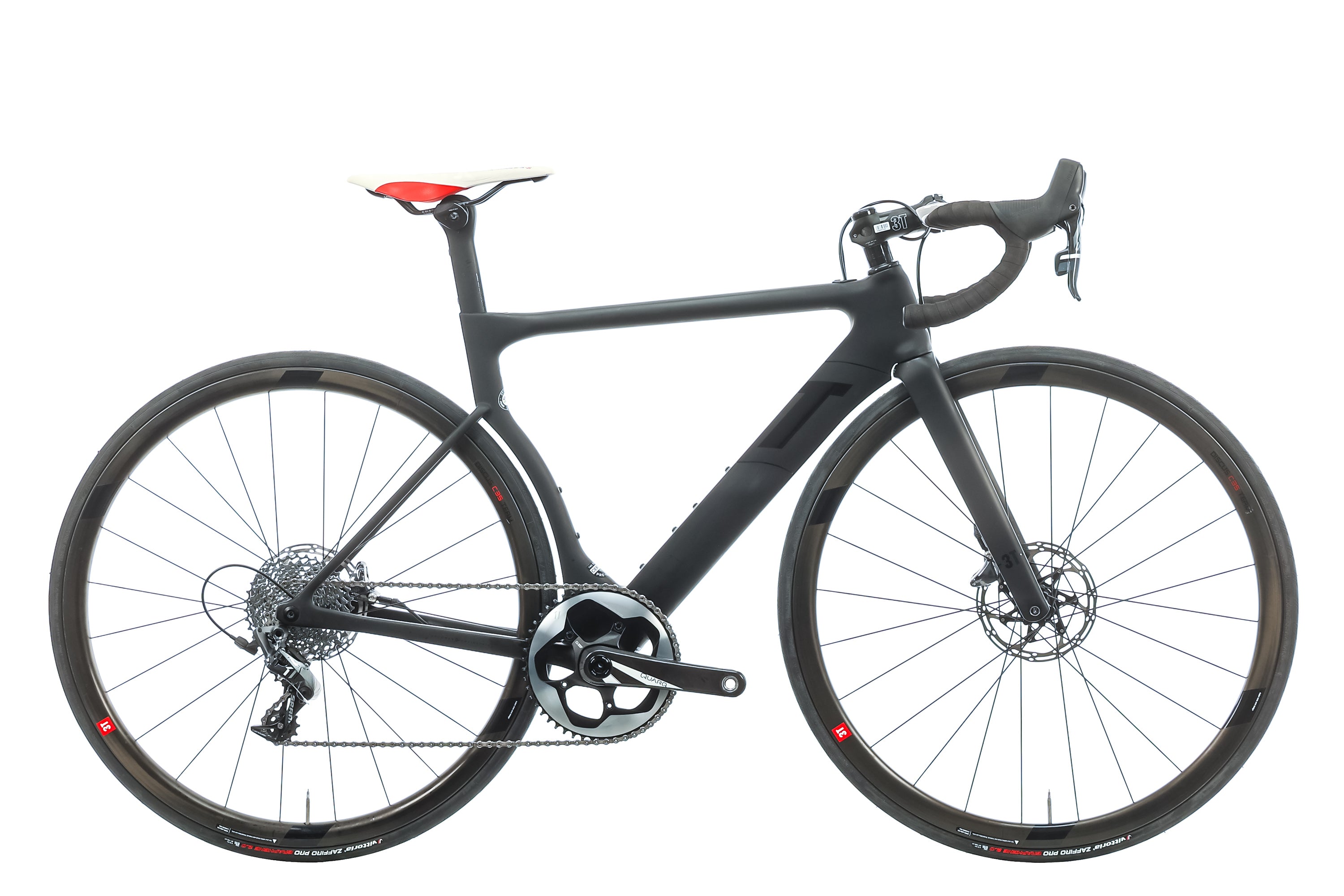 3T Strada TEAM Stealth Force 1x Road Bike - 2020, Small