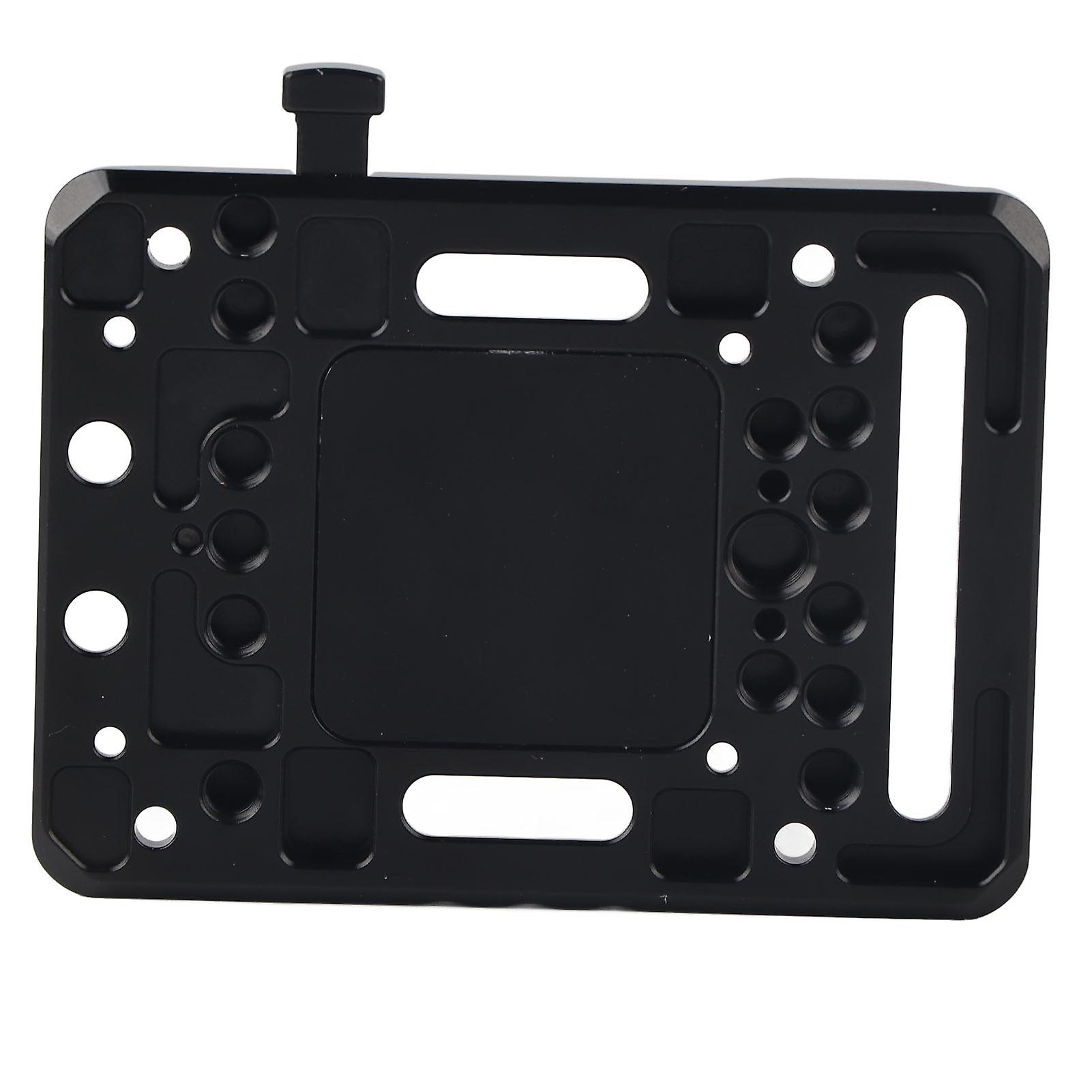 Full Metal V Mount Battery Board Base Cnc Anodized Processing V Lock Battery Quick Release Plate Adapter