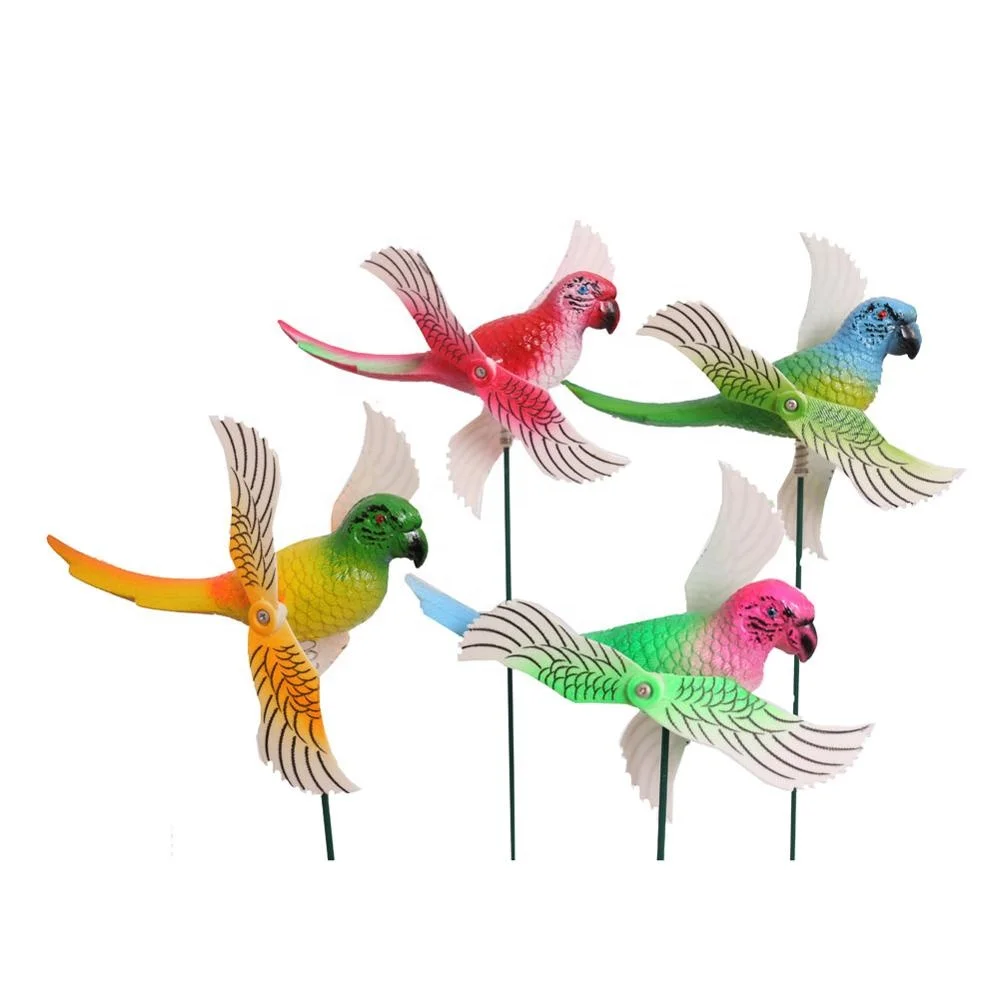 Osgoodway8 KM_151520006 Free Sample Garden Decking Plastic Parrots Moulin A Vent Yard Decor From China Manufacturer