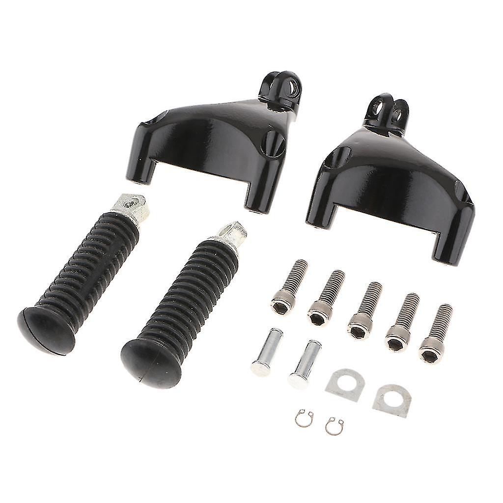 Universal Footrest Motorcycles Foot Pegs Compatible With  Xl 8800 2014 (with Mounting Parts)