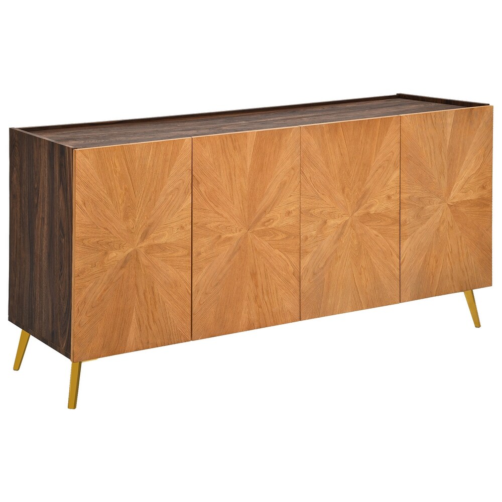 Moasis 63'' Solid Wood Sideboard TV Stand