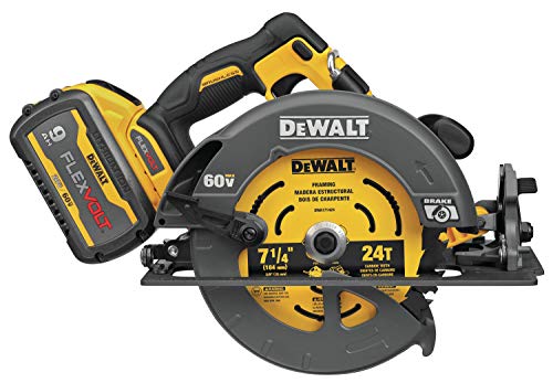 DW DCS578X2 60V MAX FLEXVOLT Brushless 7-1/4' Cordless Circular Saw Kit