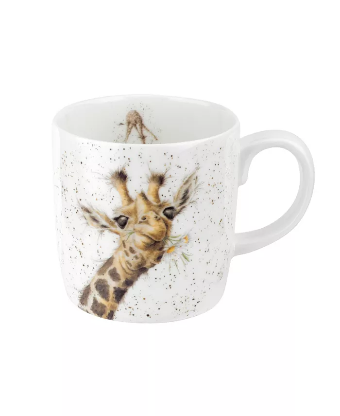 Wrendale Designs Royal Worcester Wrendale Lofty Giraffe Mug Set 4