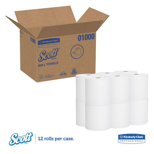 Kimberly-Clark Scottandreg; Essential High Capacity Hard Roll Towel | 1.5