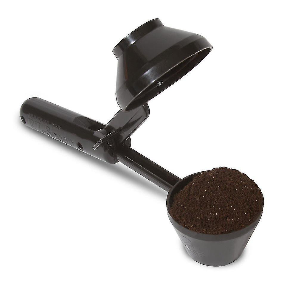 Coffee Measuring Spoon + 3 Black Coffee Filters