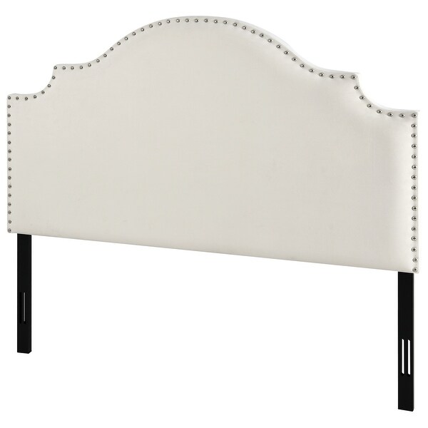 Fasching Arched Upholstered Full/Queen Headboard - - 37551747