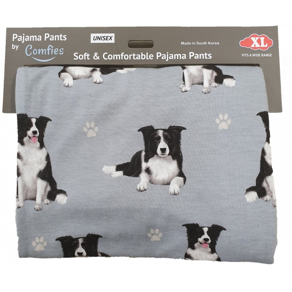 Pet Lover Unisex Pajama Bottoms - Border Collie