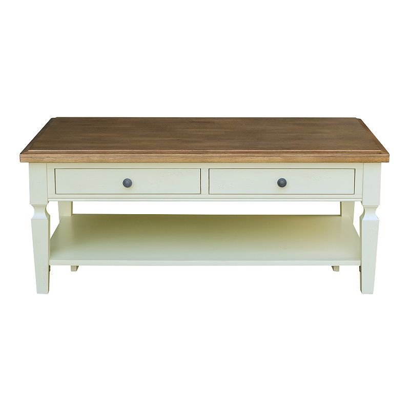 International Concepts Vista Solid Wood Coffee Table