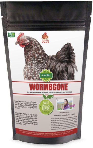 Pampered Chicken Mama WormBGone Coop and Poultry Nesting Box Herbs