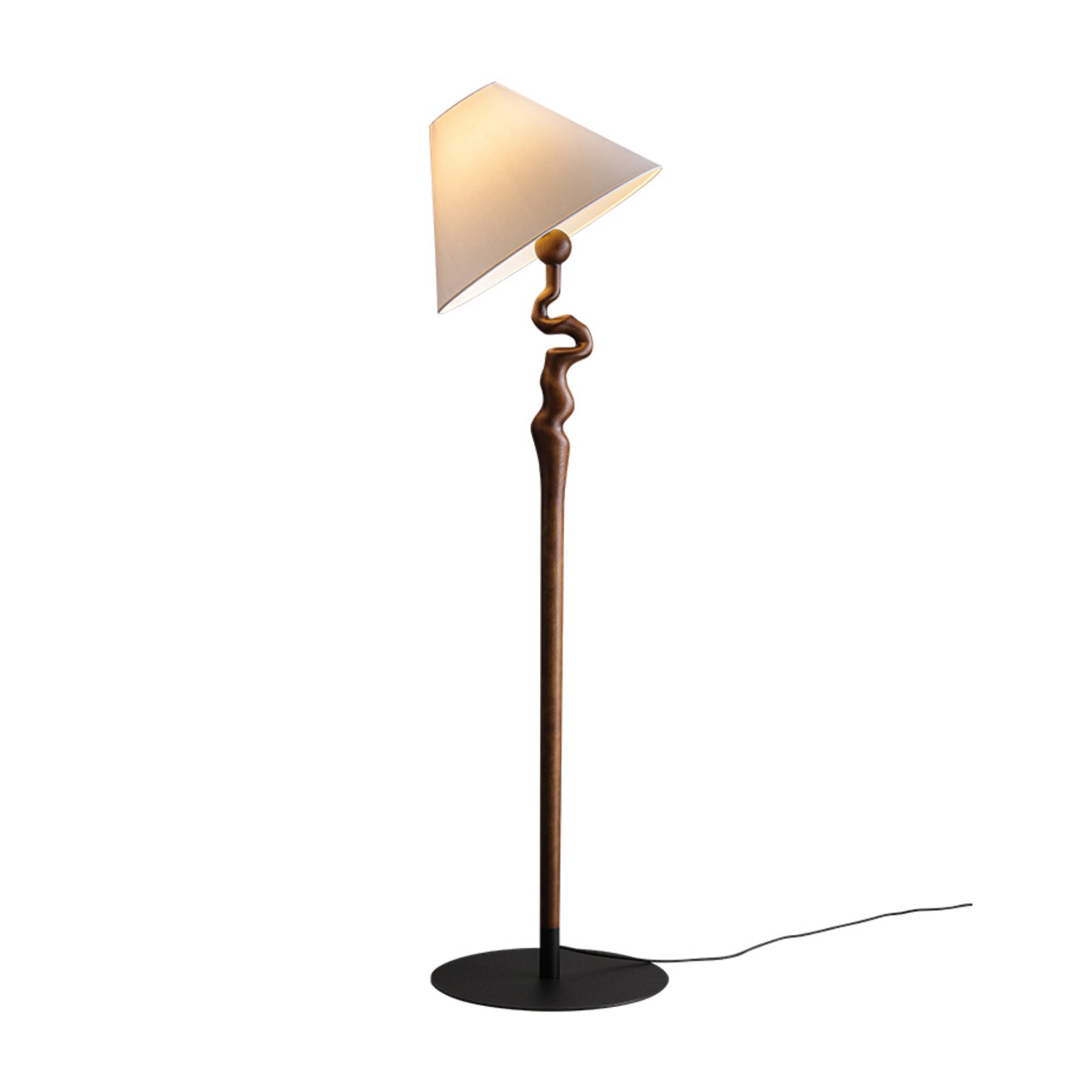 Serpentine Twist Floor Lamp