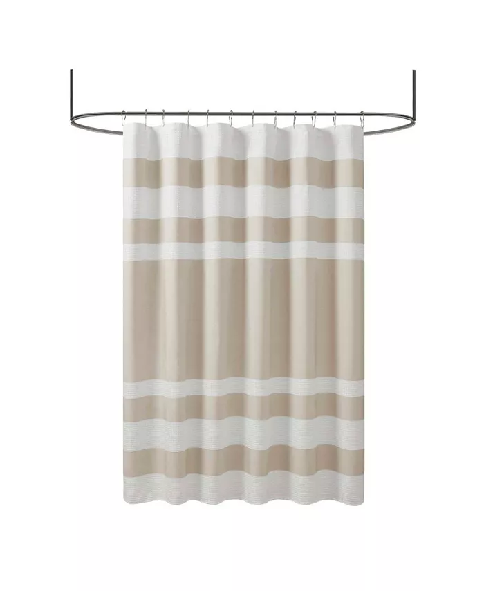 Madison Park Spa Waffle 3M-Scotchgard™ Shower Curtain 72 x  84