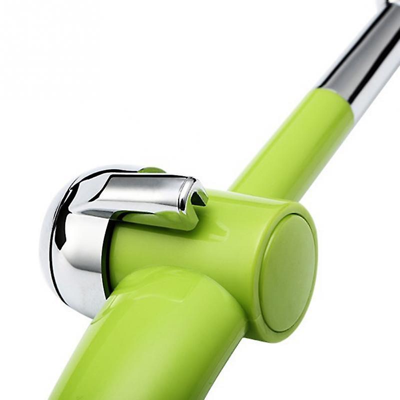 Bathroom Toilet Handheld Adjustable Bidet Shower Sprayer Cleaning Hygienic Nozzle Spray Silver(green)