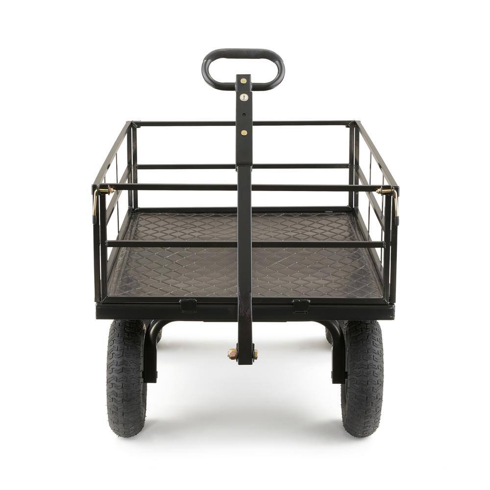 GORILLA CARTS 1200 lb. Heavy-Duty Steel Utility Cart GOR1200-COM