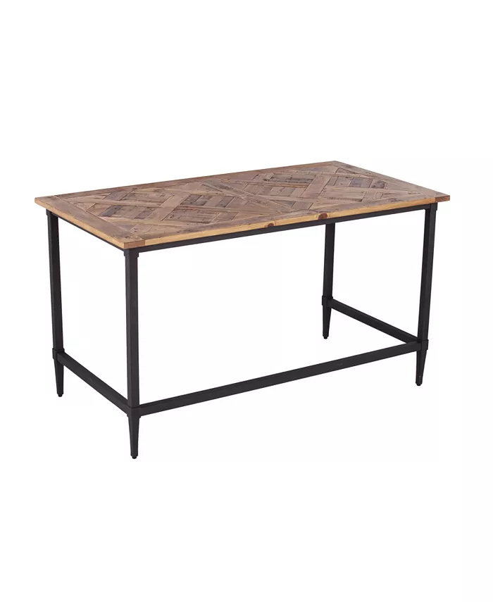 Southern Enterprises Lakely Reclaimed Wood Desk