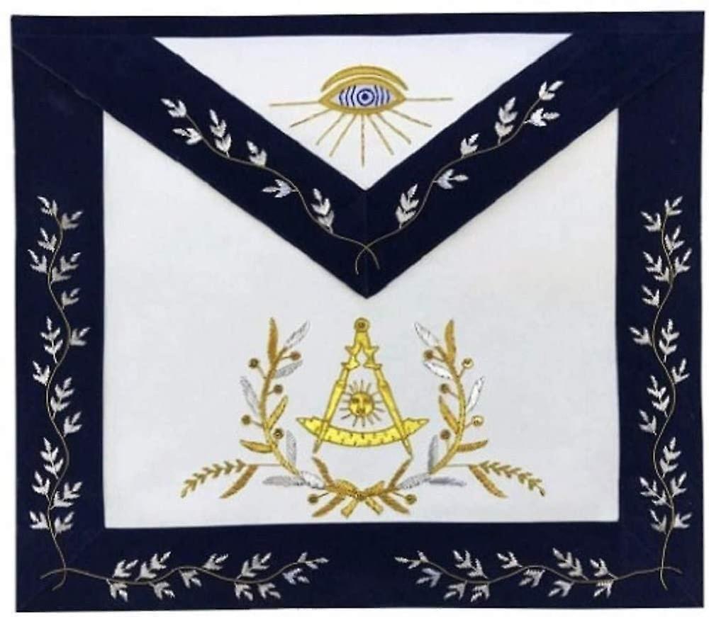 Masonic grand lodge past master apron gold hand embroidery apron