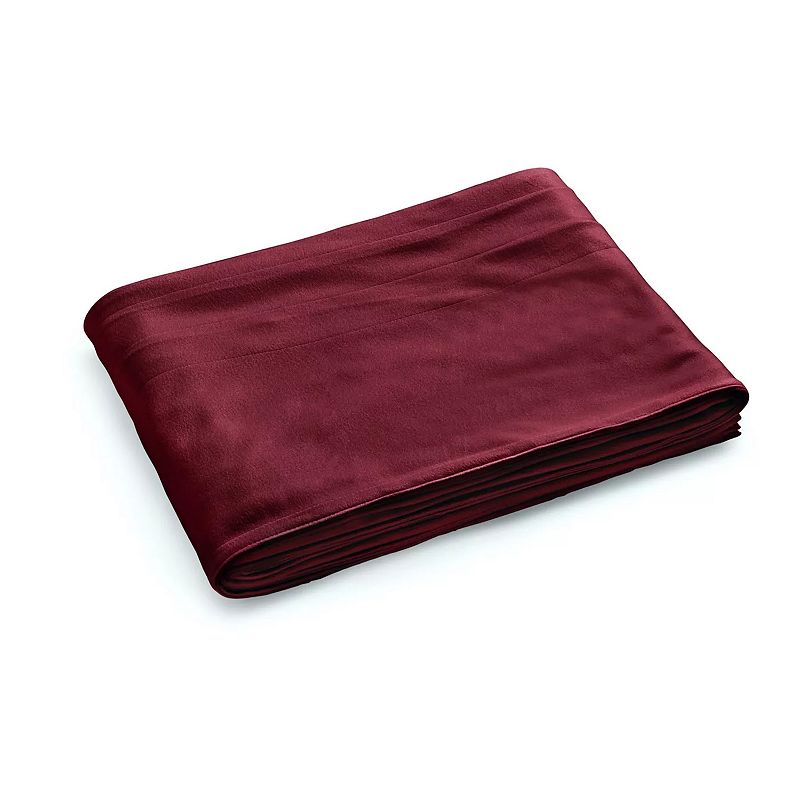 Sunbeam Queen Size Electric Fleece Heated Blanket with Dual Zone