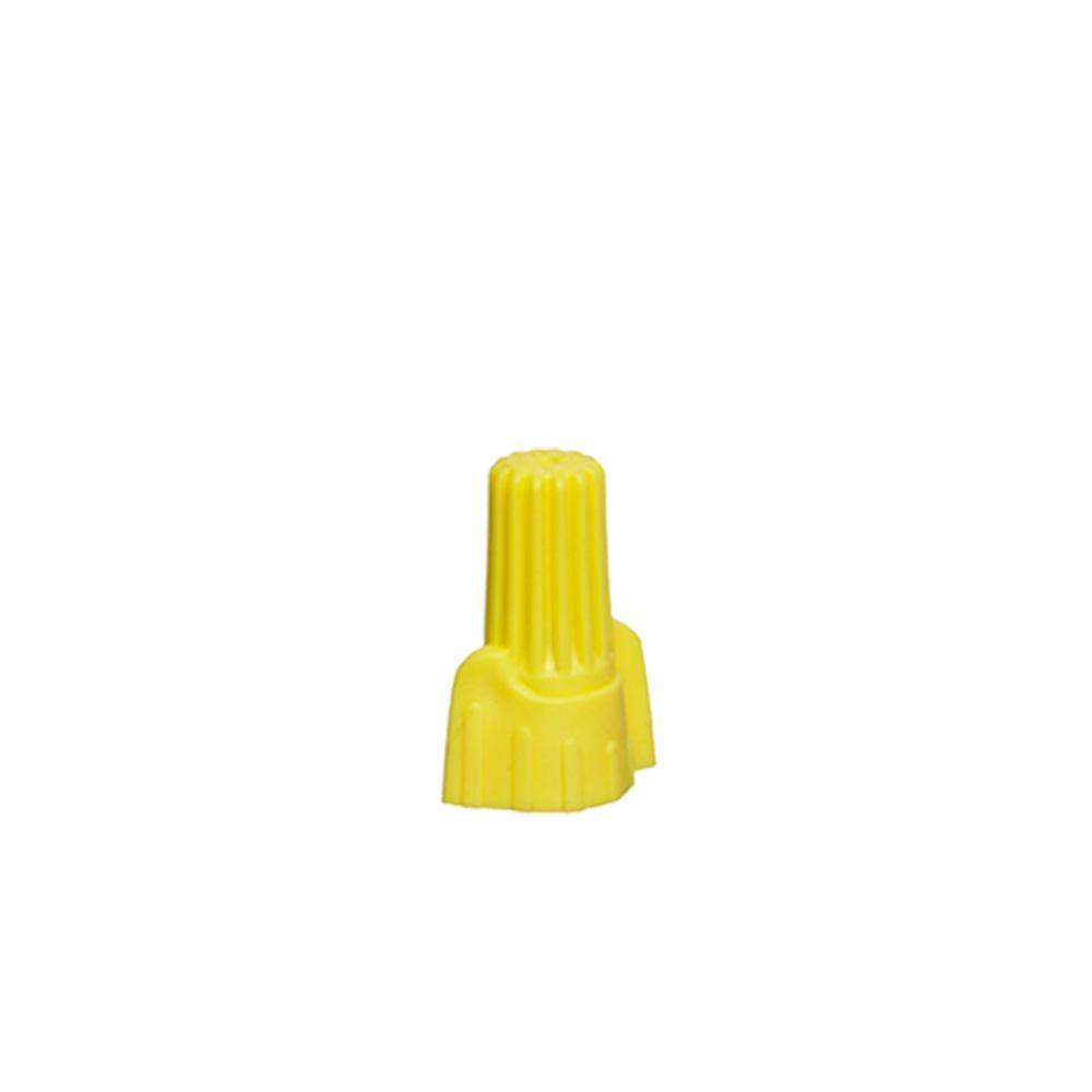 Commercial Electric Winged Wire Connectors Yellow (30-Pack) EWY-30