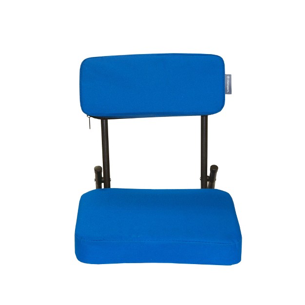 Stansport Steel Frame Foldable Coliseum Seat Blue