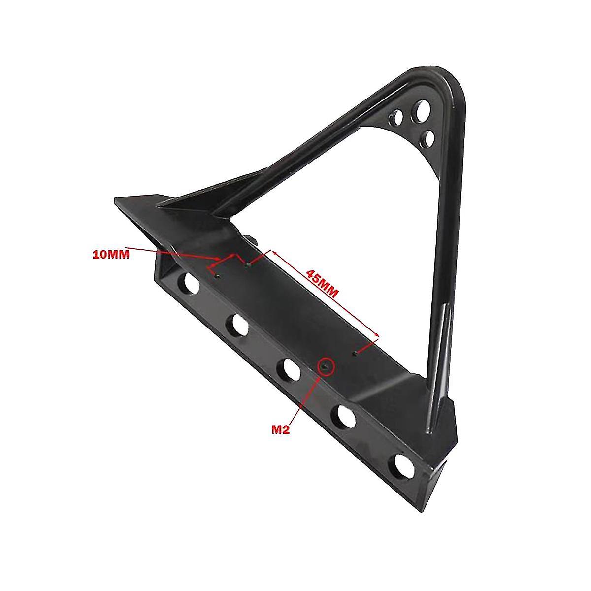 1/10 Rc Metal Front Bumper For 1:10 Rock Crawle Axial Scx10 90046 Trx4 Cc01