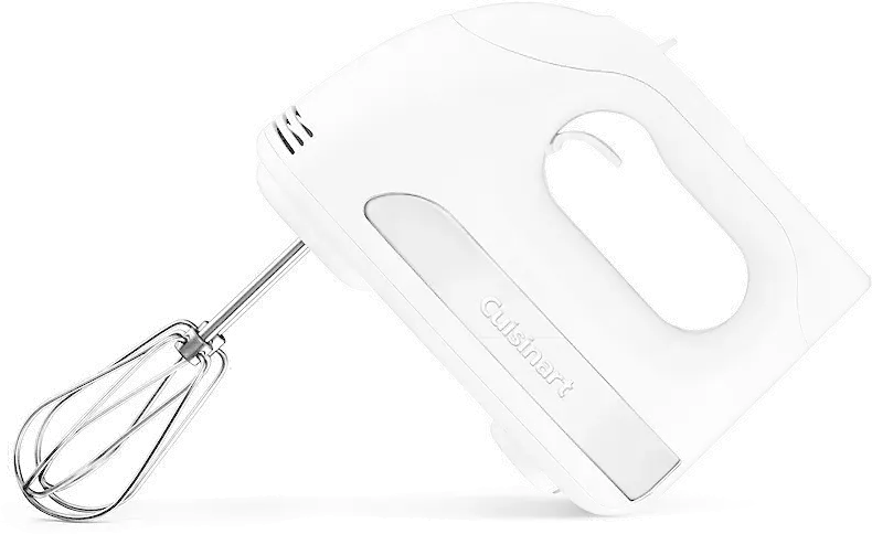 Cuisinart 3-Speed White Hand Mixer