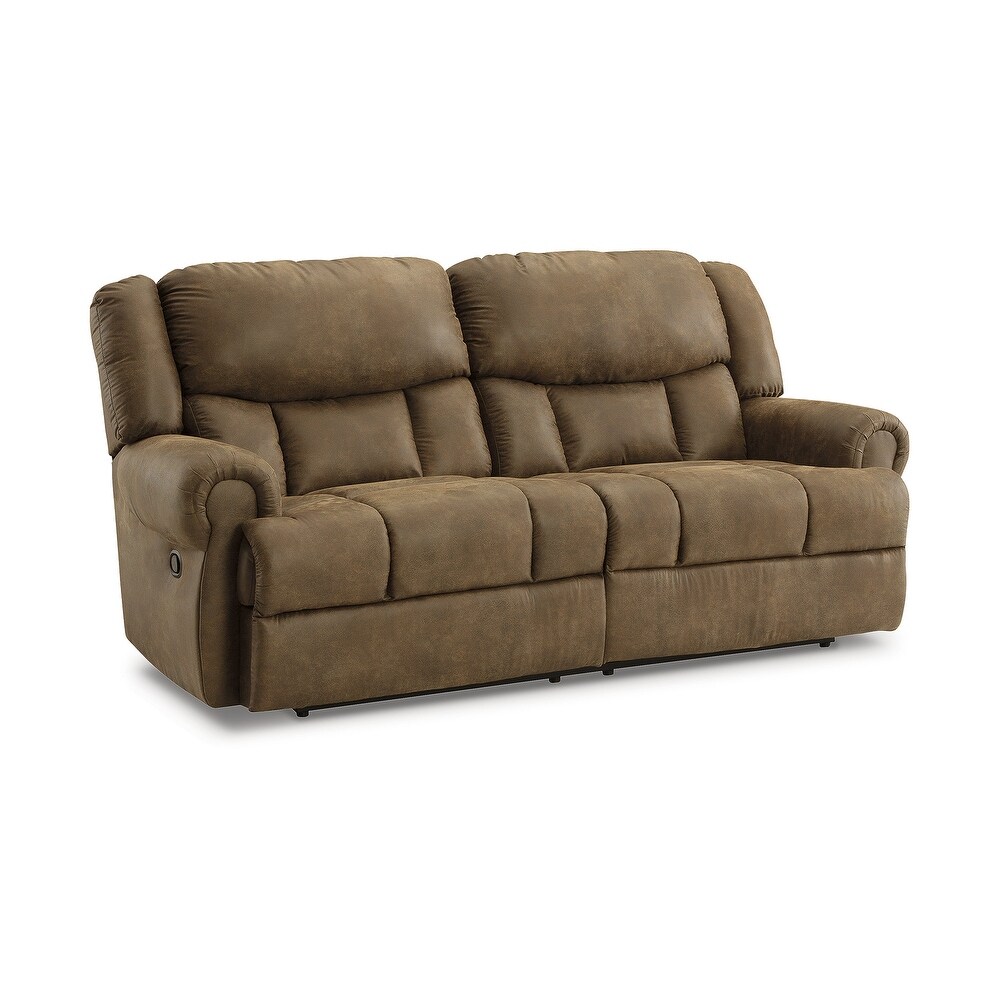 Signature Design by Ashley Boothbay Brown Reclining Sofa   92\