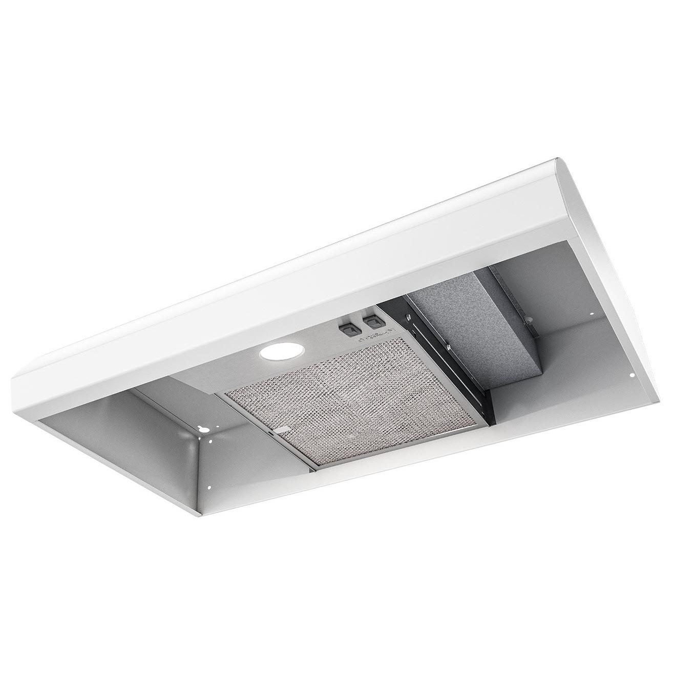 Broan 30-inch BXT1 Series Under-Cabinet Range Hood BXT130WWC