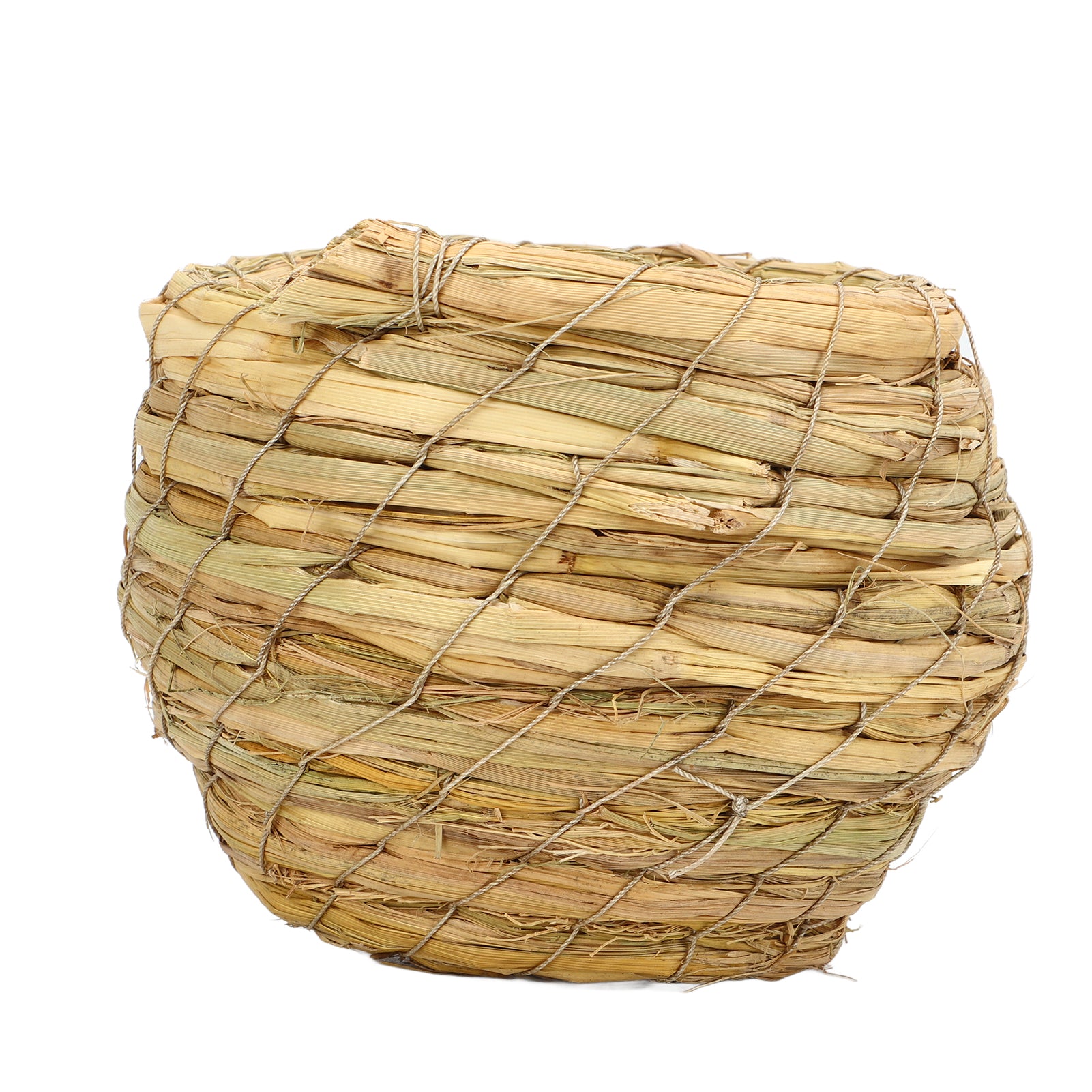 Birdhouse， Warm Soft Bird Grass Hut Hand Woven Breathable Elegant Comfortable Dry Storage  For Outdoor