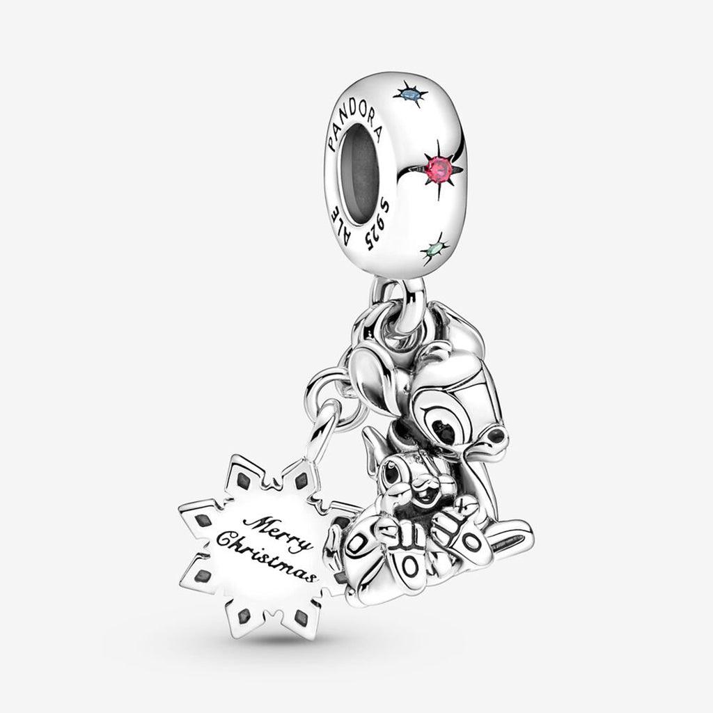 PANDORA  Disney Bambi & Thumper Dangle Charm