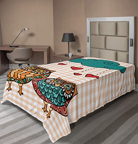 Nature Flat Sheet Soft Comfortable Top Sheet Decorative Bedding 1 Piece