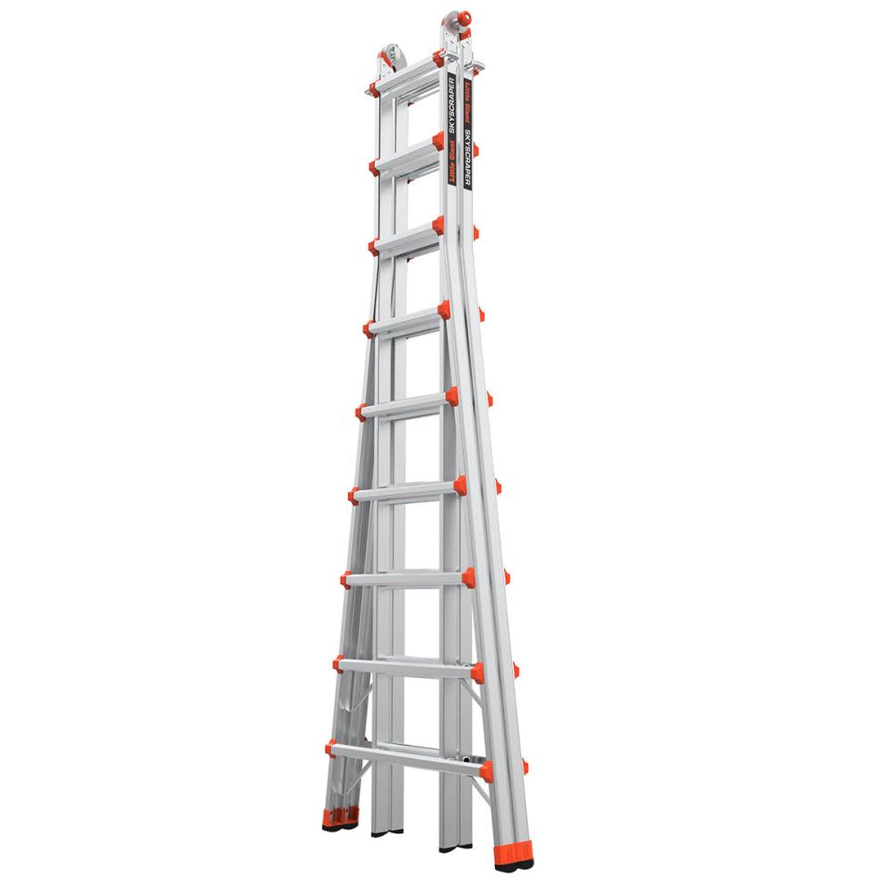 M17 Type 1A SkyScraper Aluminum Multi-Position Ladder