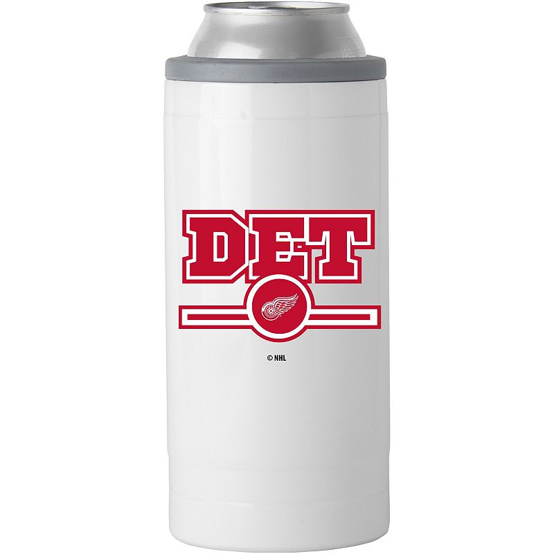 Detroit Red Wings 12oz. Letterman Slim Can Cooler