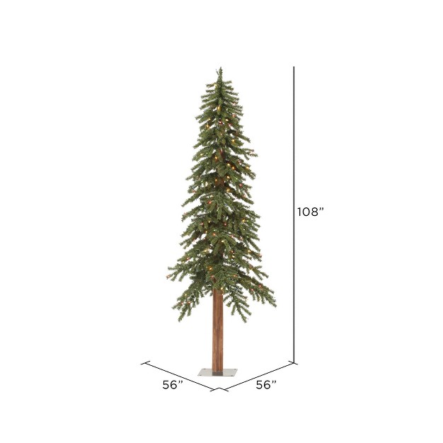 Vickerman Natural Alpine Artificial Christmas Tree