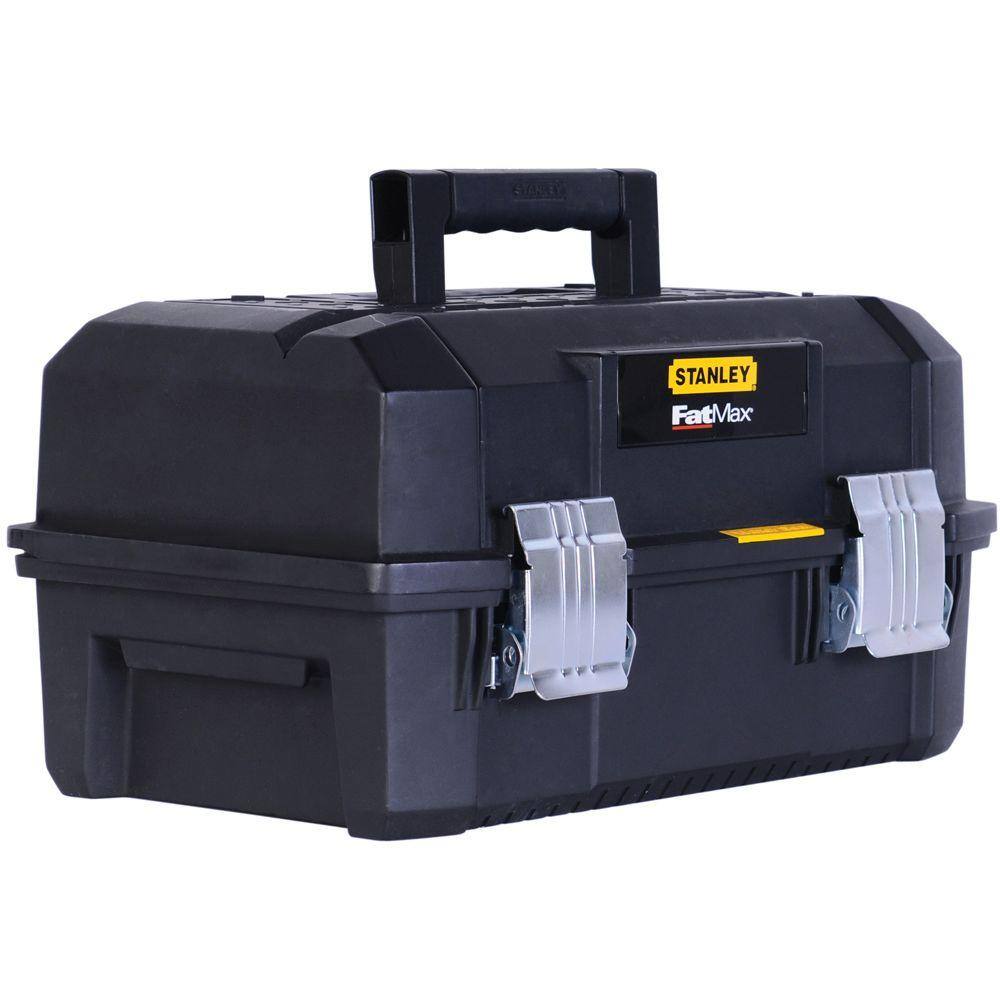 Stanley FATMAX 18 in. 2-Tray Cantilever Tool Box FMST18001